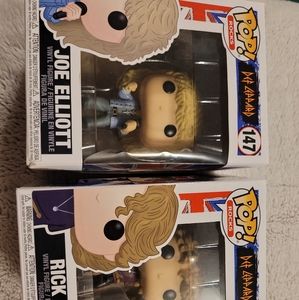 Defleapard funko pops
